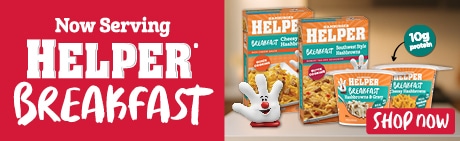 Helper Breakfast Hash Browns are now serving up comfort, flavor, and convenience all in one skillet. Shop now!