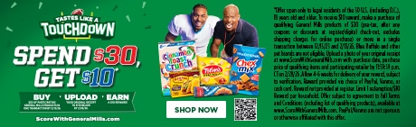Get $10 when you buy $30 in participating products. Stock up on all the family favorites for your game day celebrations!