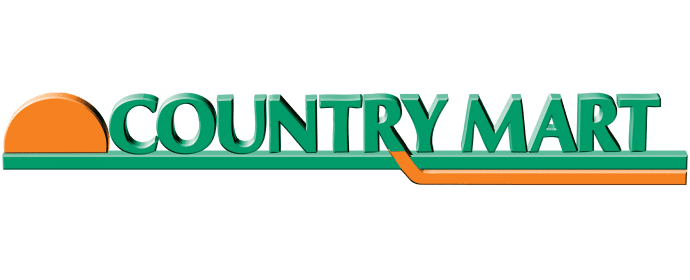 A theme logo of Country Mart